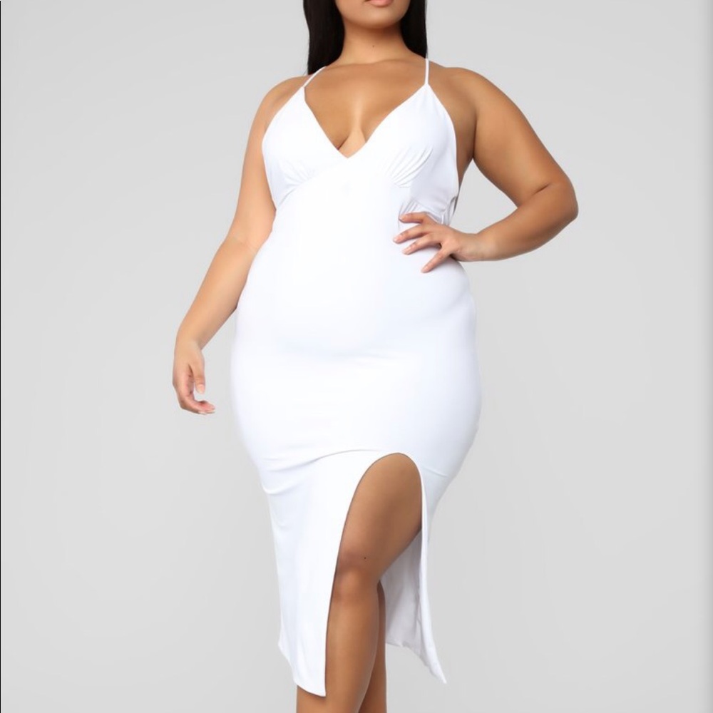 Front Split Dress